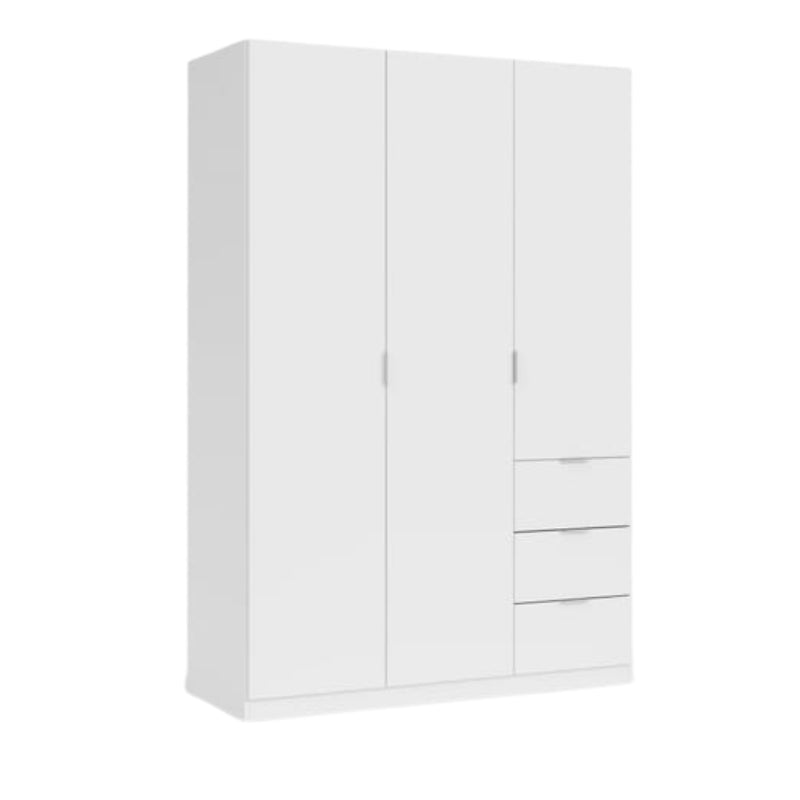 Armario 3 Puertas Batientes y cajones