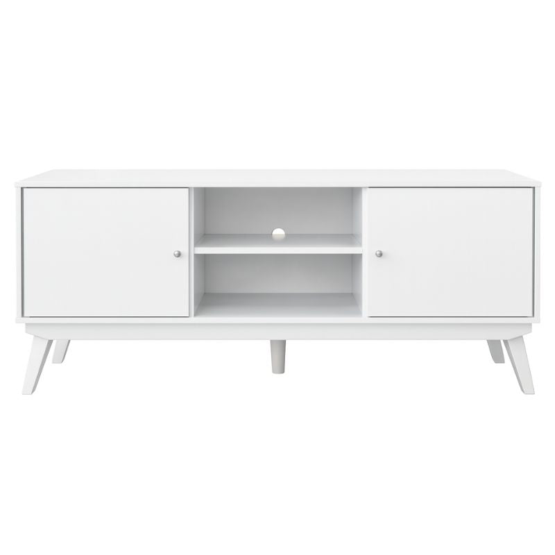 Mueble bajo TV melamina 150 cm – 2 puertas