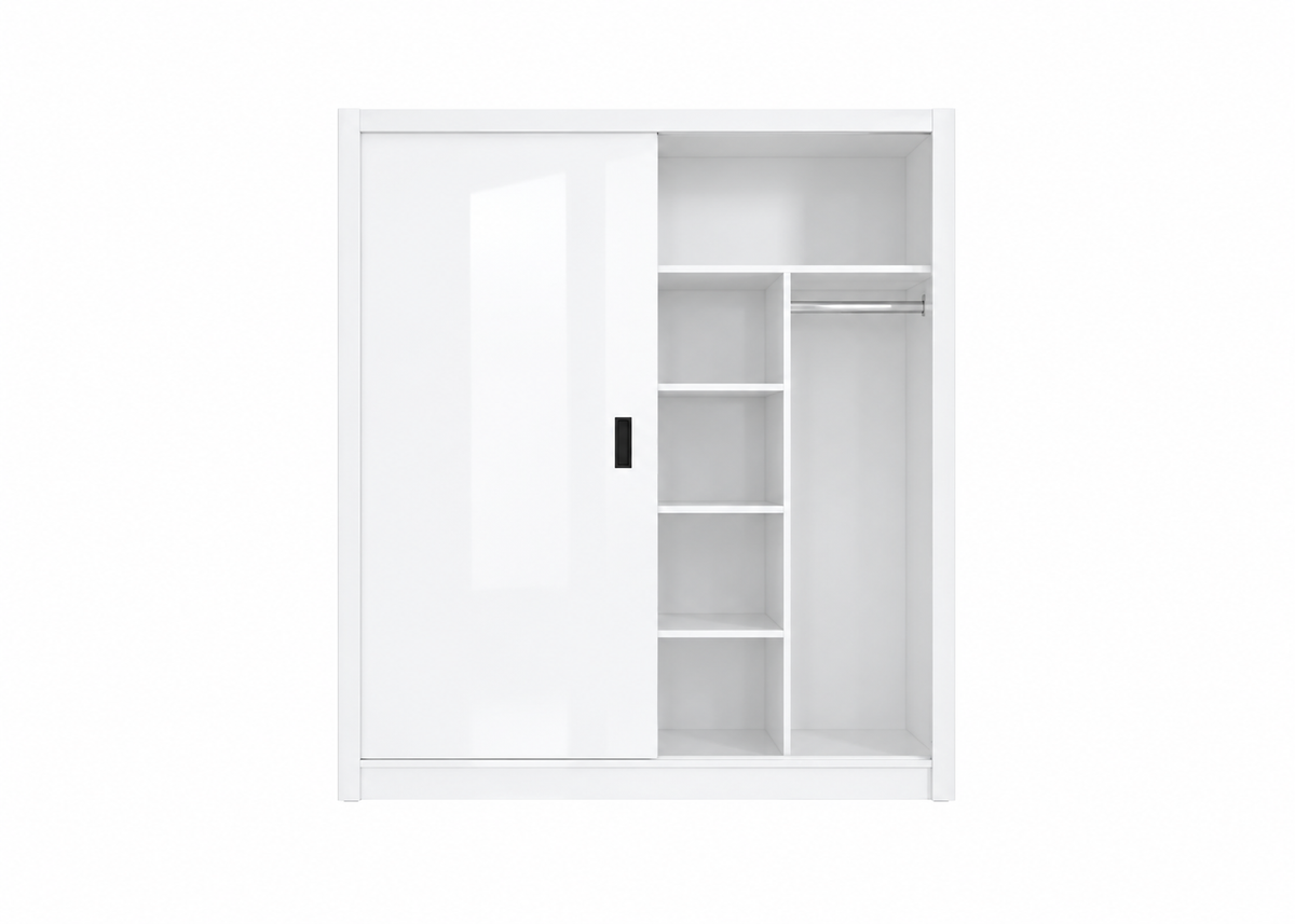 Armario de Dormitorio 2 Puertas Correderas 120cm