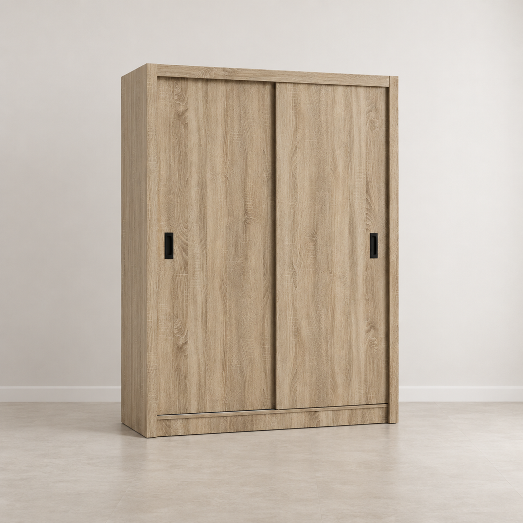 Armario de Dormitorio 2 Puertas Correderas 120cm