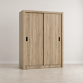 Armario de Dormitorio 2 Puertas Correderas 120cm