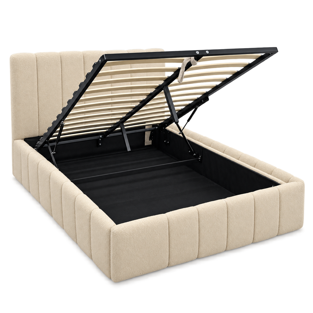 Cama Canape Abatible con Cabecero 4885 Teddy 150x190cm y 135x190cm