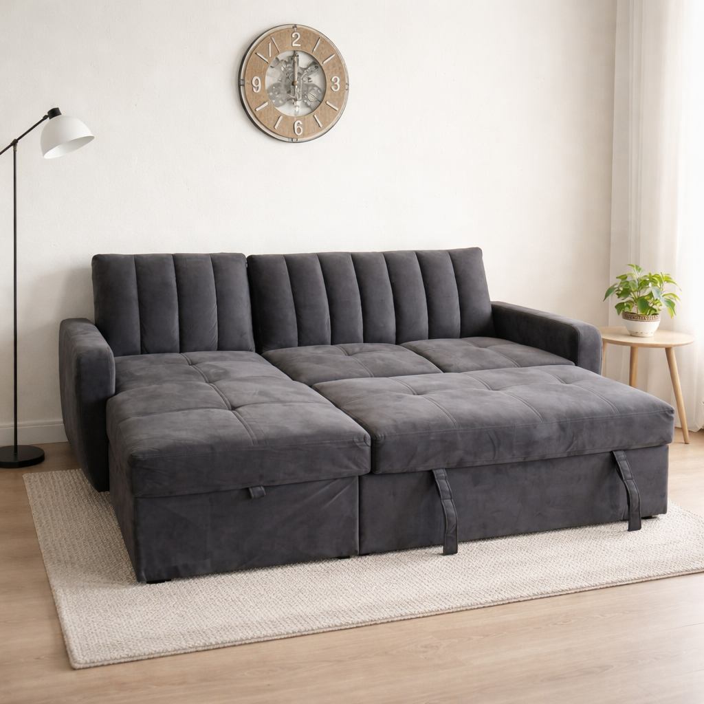 Sofa Cama Chaise Longue Rio 219cm