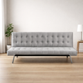 Sofá cama clic clac barato 168x77x69 cm gris o negro terciopelo