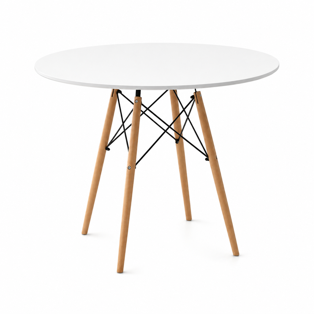 Mesa Redonda Nórdica 100cm Comedor o Cocina