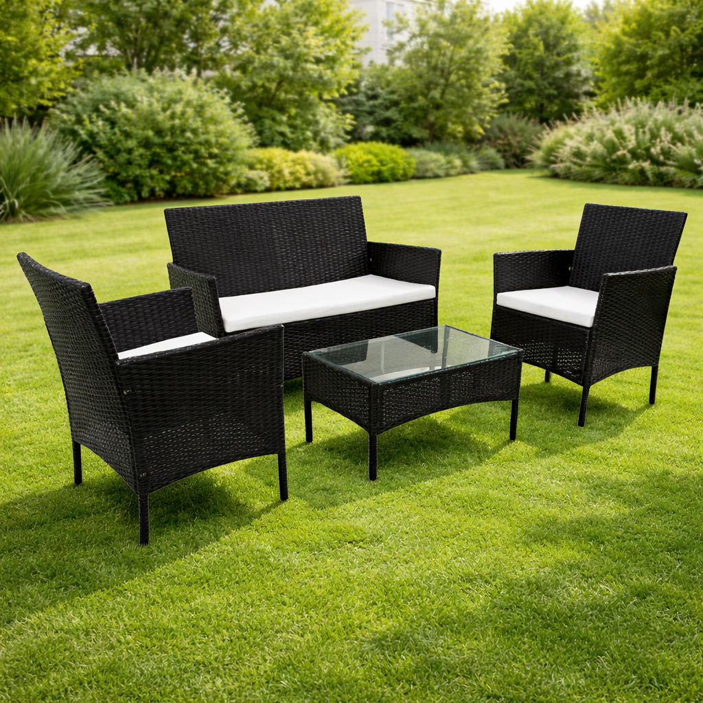 Conjunto Exterior Acolchado 4 Piezas