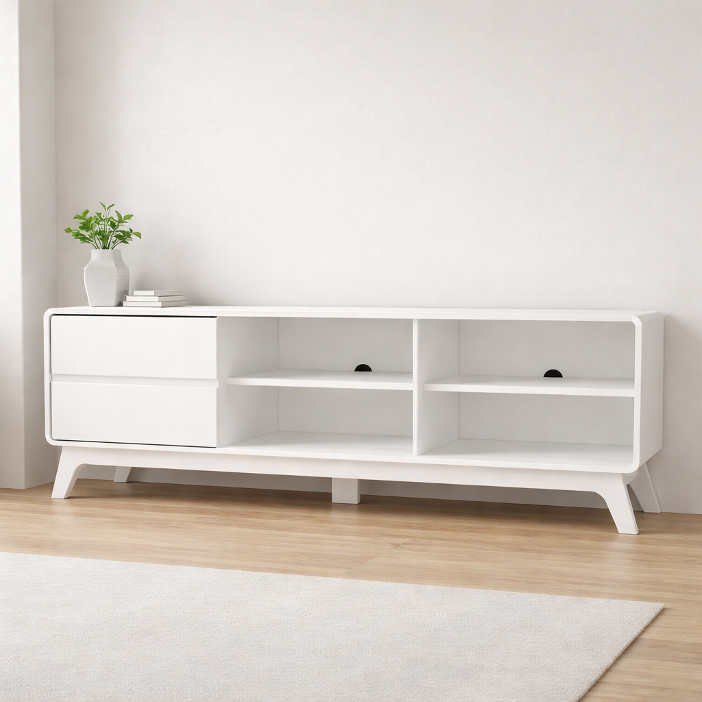 Mueble Bajo TV Moderno Melamina