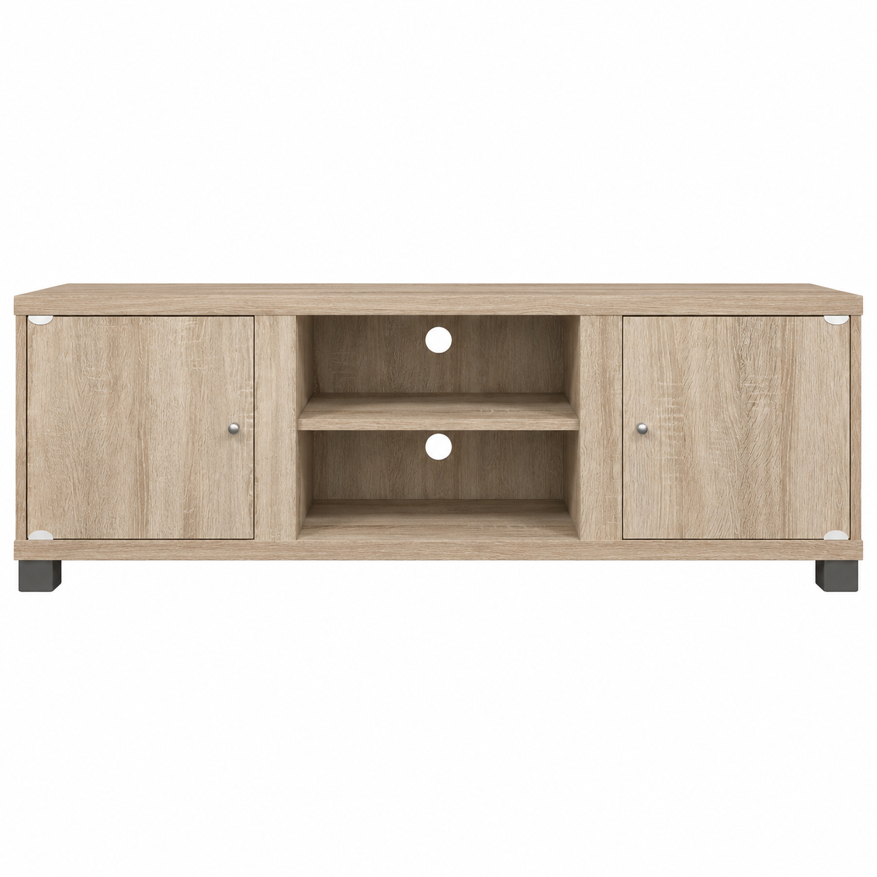 Mueble TV moderno 2 puertas 150x40x50