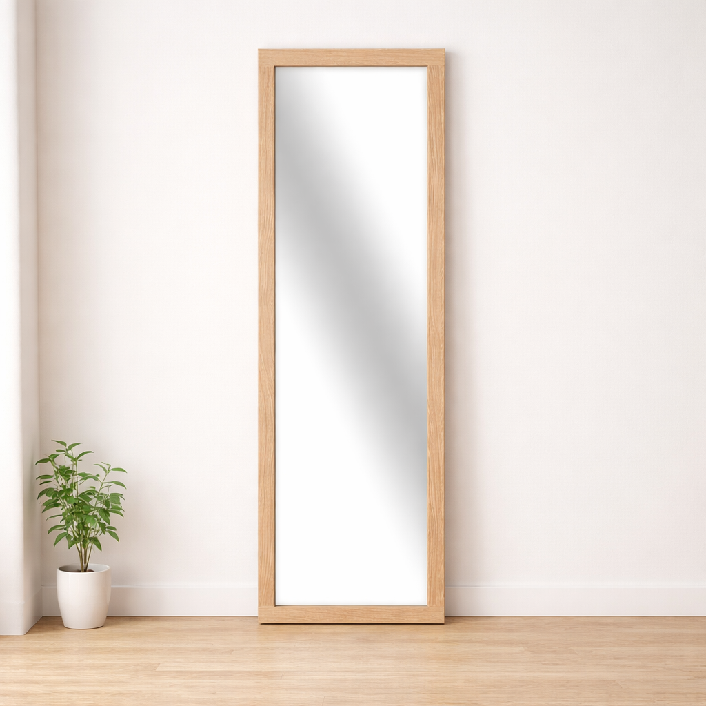 Espejo mural dormitorio recibidor moderno 180x60 cm Sonoma