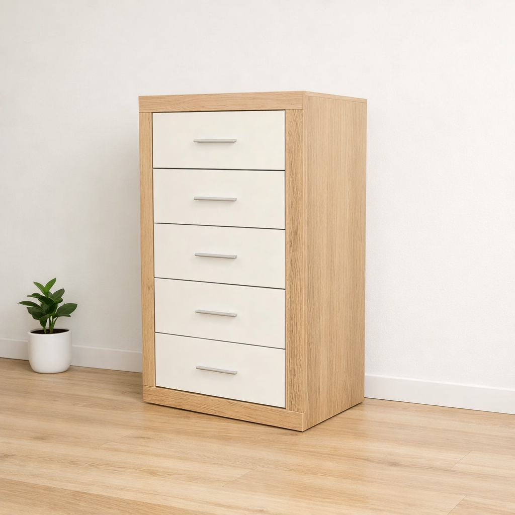 Sinfonier 5 cajones melamina 60 x 108 cm – RemarStore