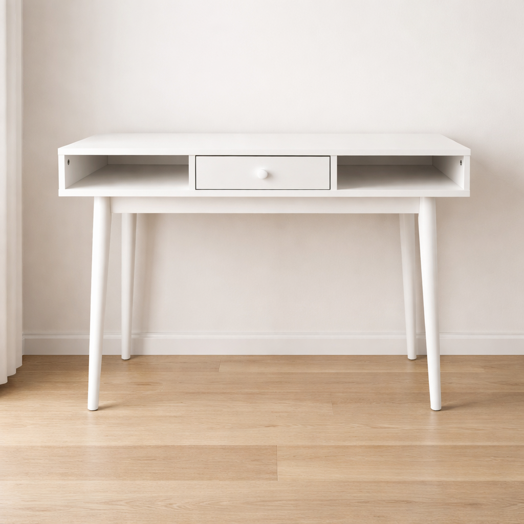 Escritorio un Cajón Minimalista Madera