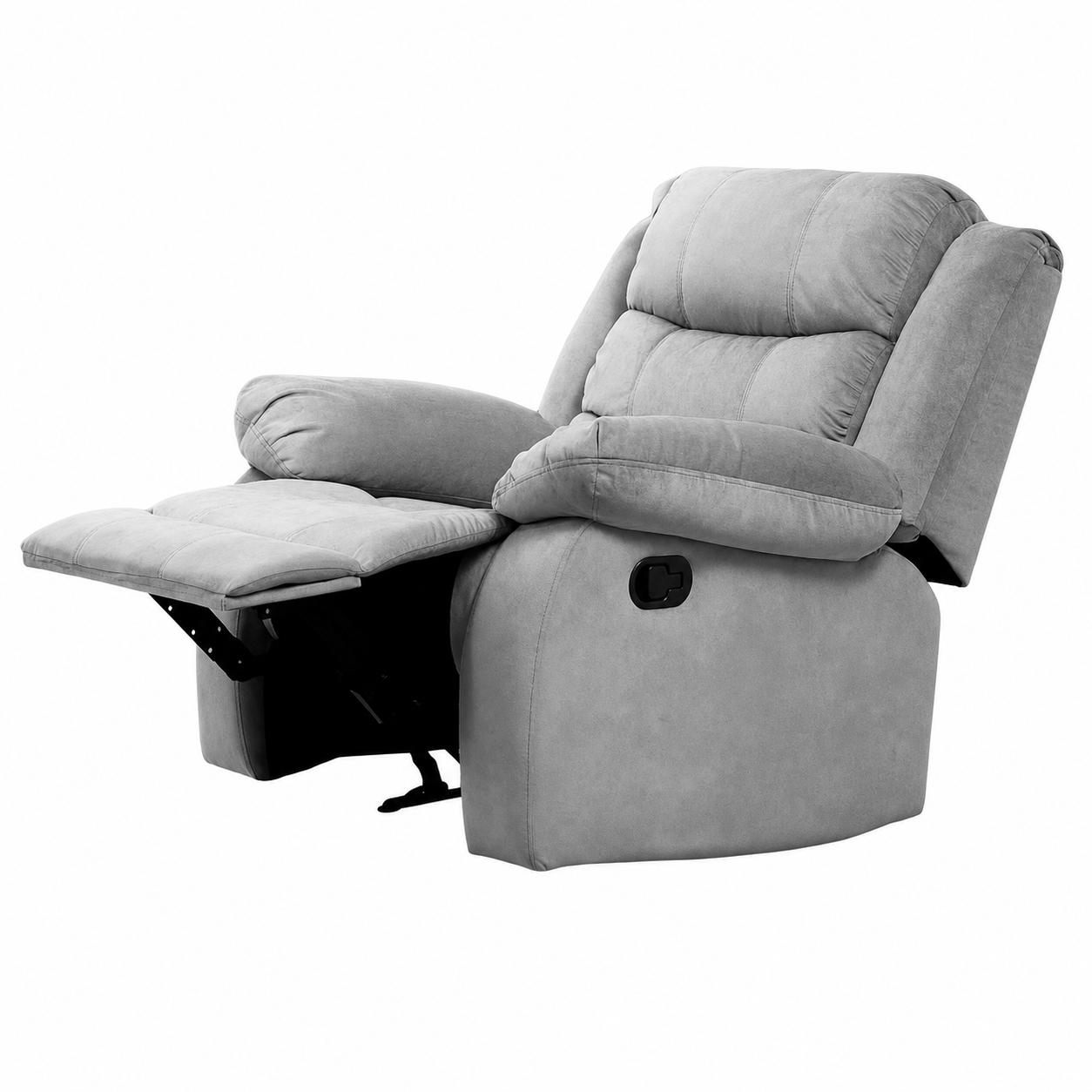Sillón Reclinable Manual Houston 1 Plaza Marrón