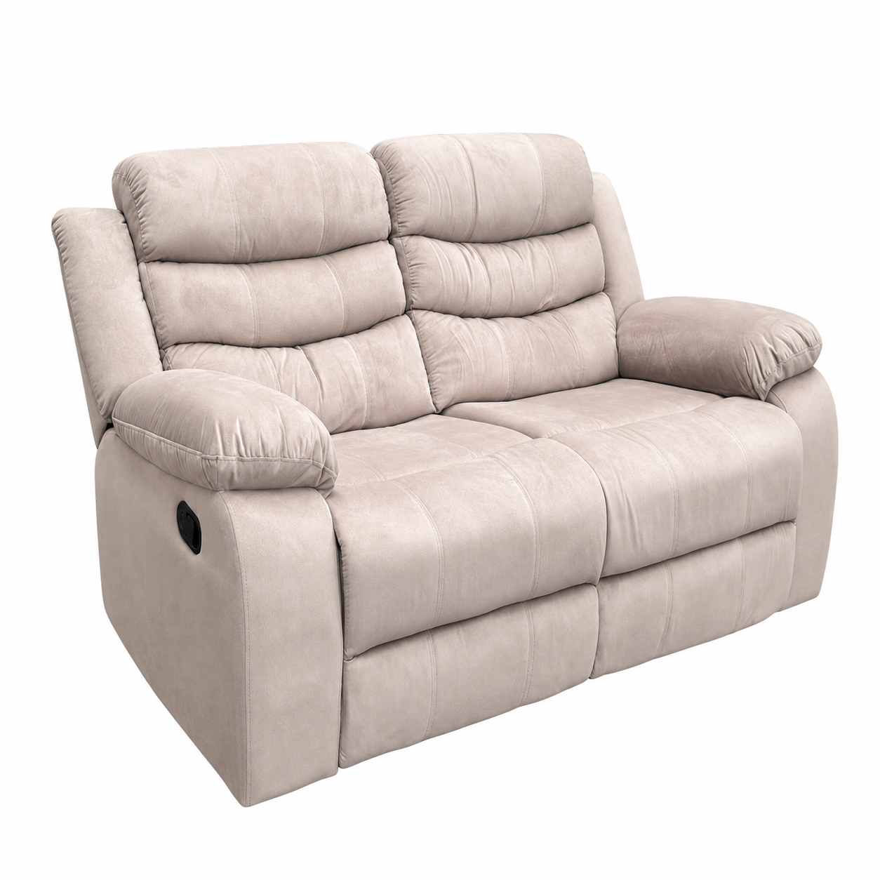 Sofa Reclinable Manual Houston 2 Plazas Marron