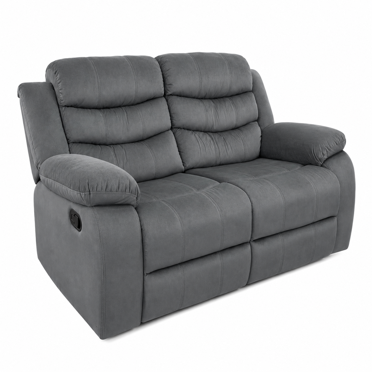 Sofa Reclinable Manual Houston 2 Plazas Marron