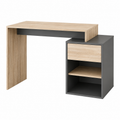 Mesa Escritorio Compacta con Cajones y Baldas