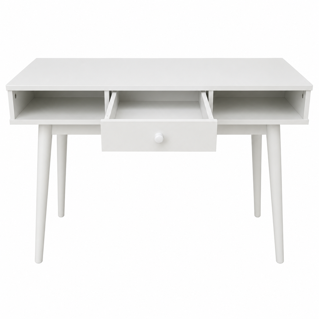 Escritorio un Cajón Minimalista Madera