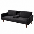 Sofá Cama Terciopelo Clic Clac con Portavasos 180 cm