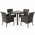 Conjunto Mesa y Sillas Exterior: Moderno