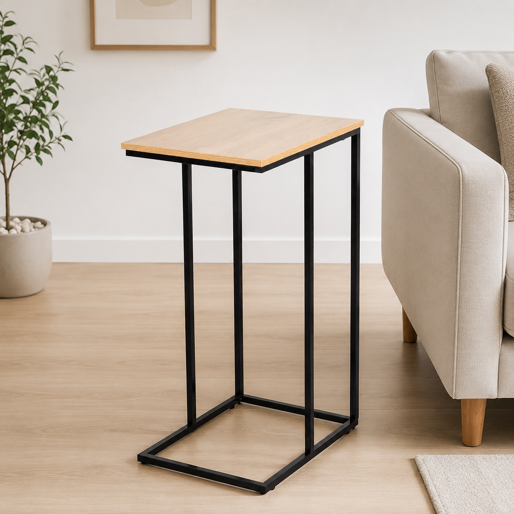 Mesa Auxiliar En Forma De C 40x30cm