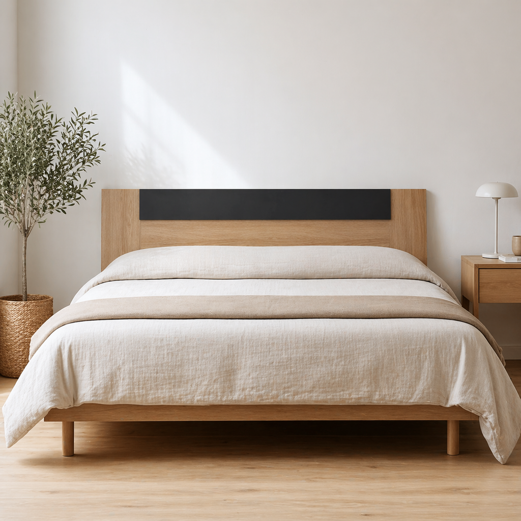 Cabecero moderno cama 150 o 135 247x50cm gris oscuro económico