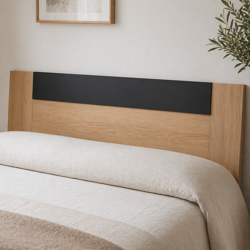 Cabecero moderno cama 150 o 135 247x50cm gris oscuro económico
