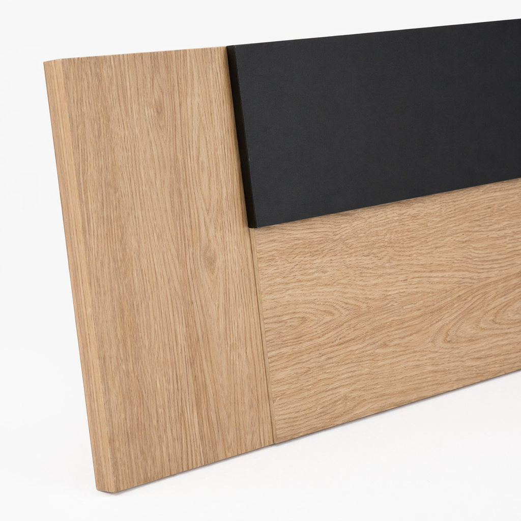 Cabecero moderno cama 150 o 135 247x50cm gris oscuro económico
