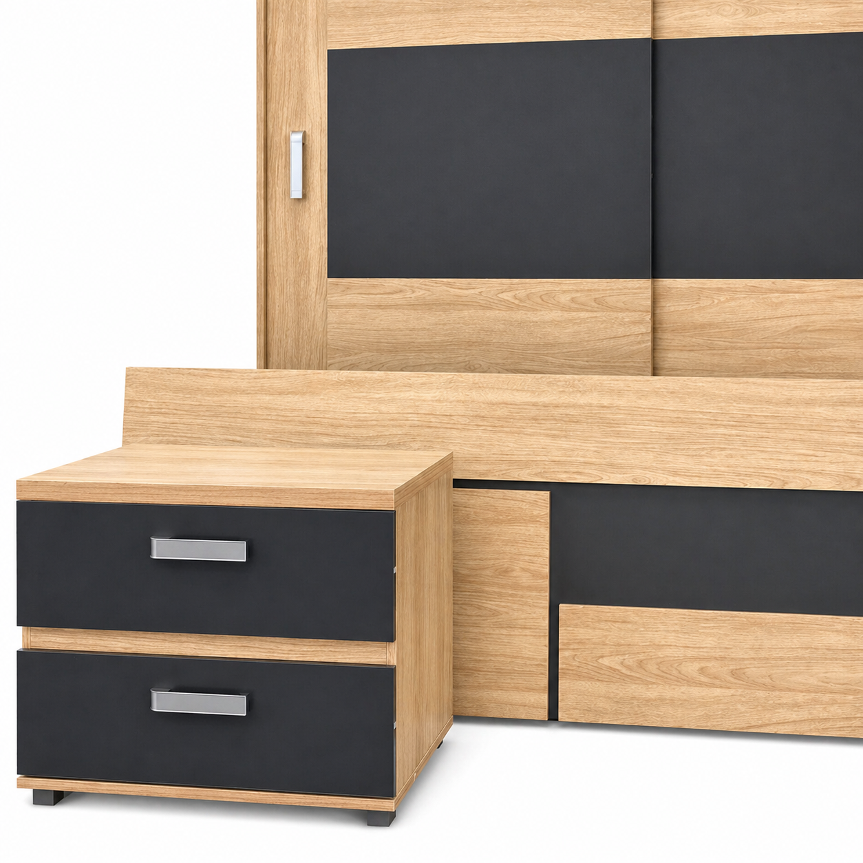 Conjunto dormitorio completo moderno barato pack muebles