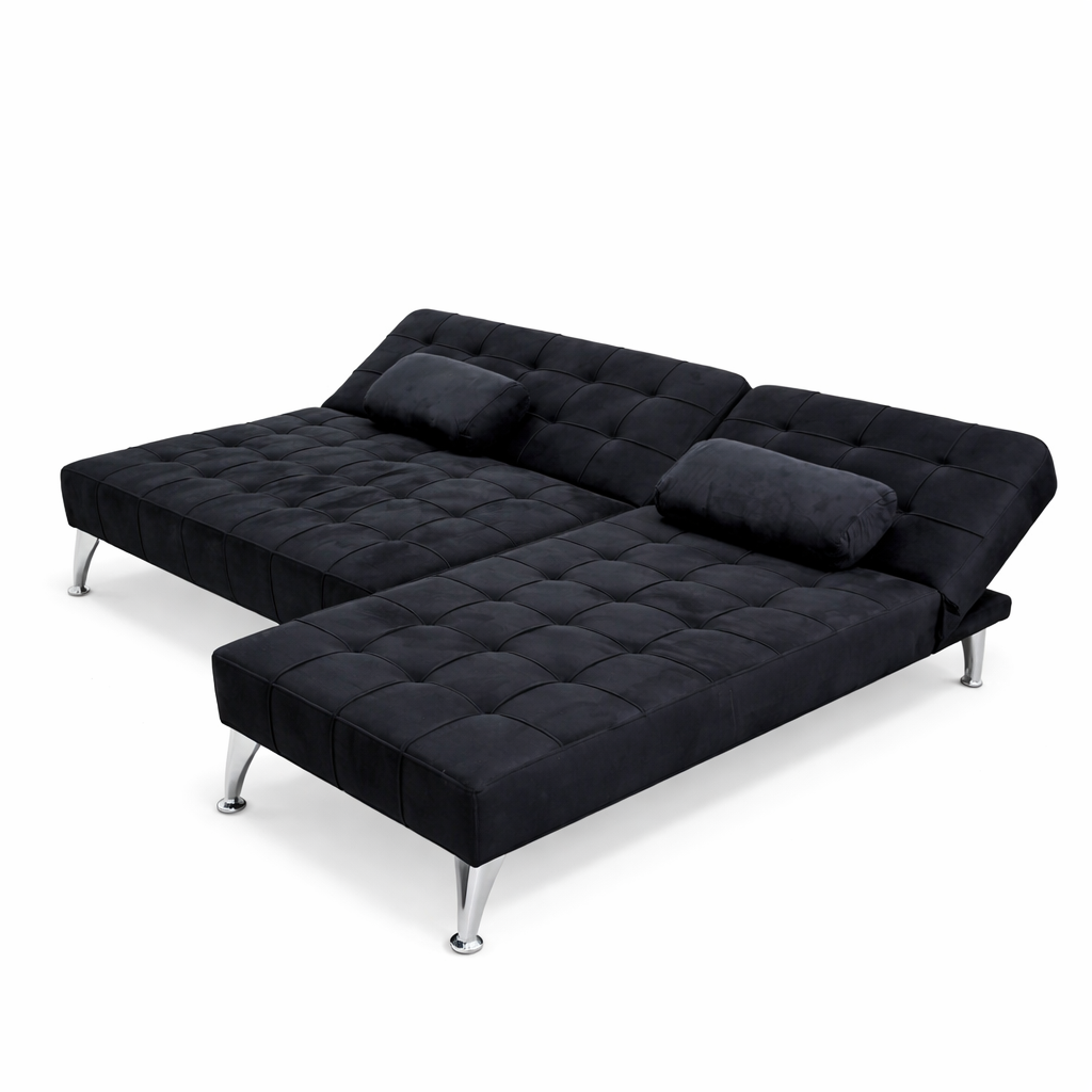 Sofá Chaise Longue Cama Clic Clac 198x146 cm Reversible