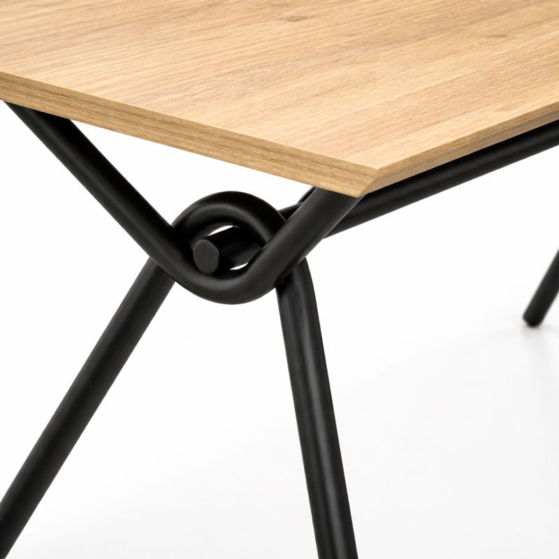 Mesa Robusta moderna para comedor 140x80x75 cm