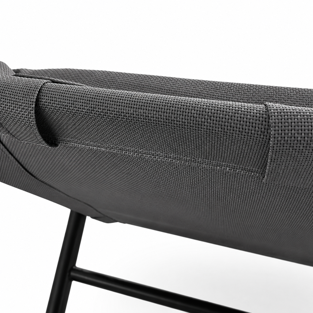 Tumbona Doble con Toldo Bellini. Muebles de Jardin o Terraza