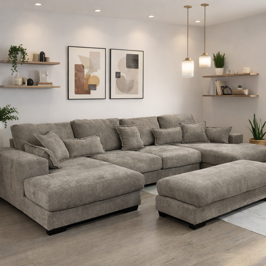 Mega Sofá Kim Rinconera 368×162×85