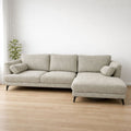Sofá Niza Alta Gama Chaise Longue 270cm Gris
