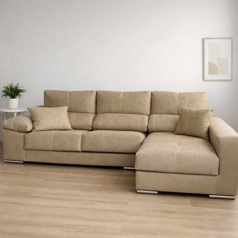 Sofa Copi Alta Gama Chaiselongue 281×87×95 cm