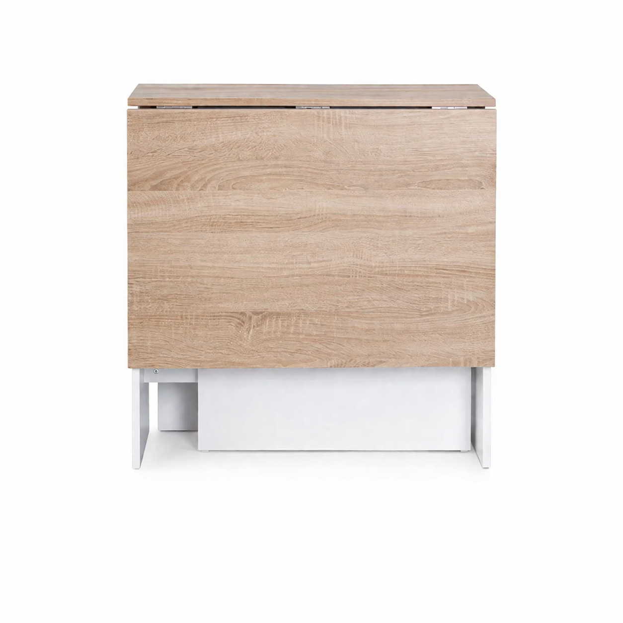 Mesa auxiliar plegable con alas 140x77x78 cm extensible