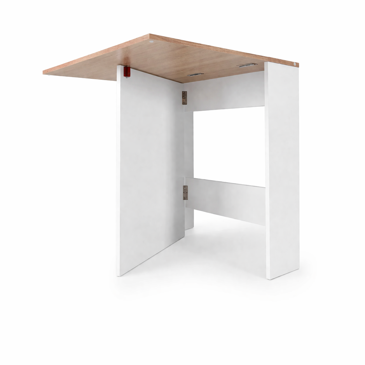 Mesa auxiliar plegable con alas 140x77x78 cm extensible
