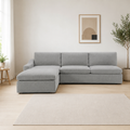 Mega Sofa Modular Lindo + Puff 286cm