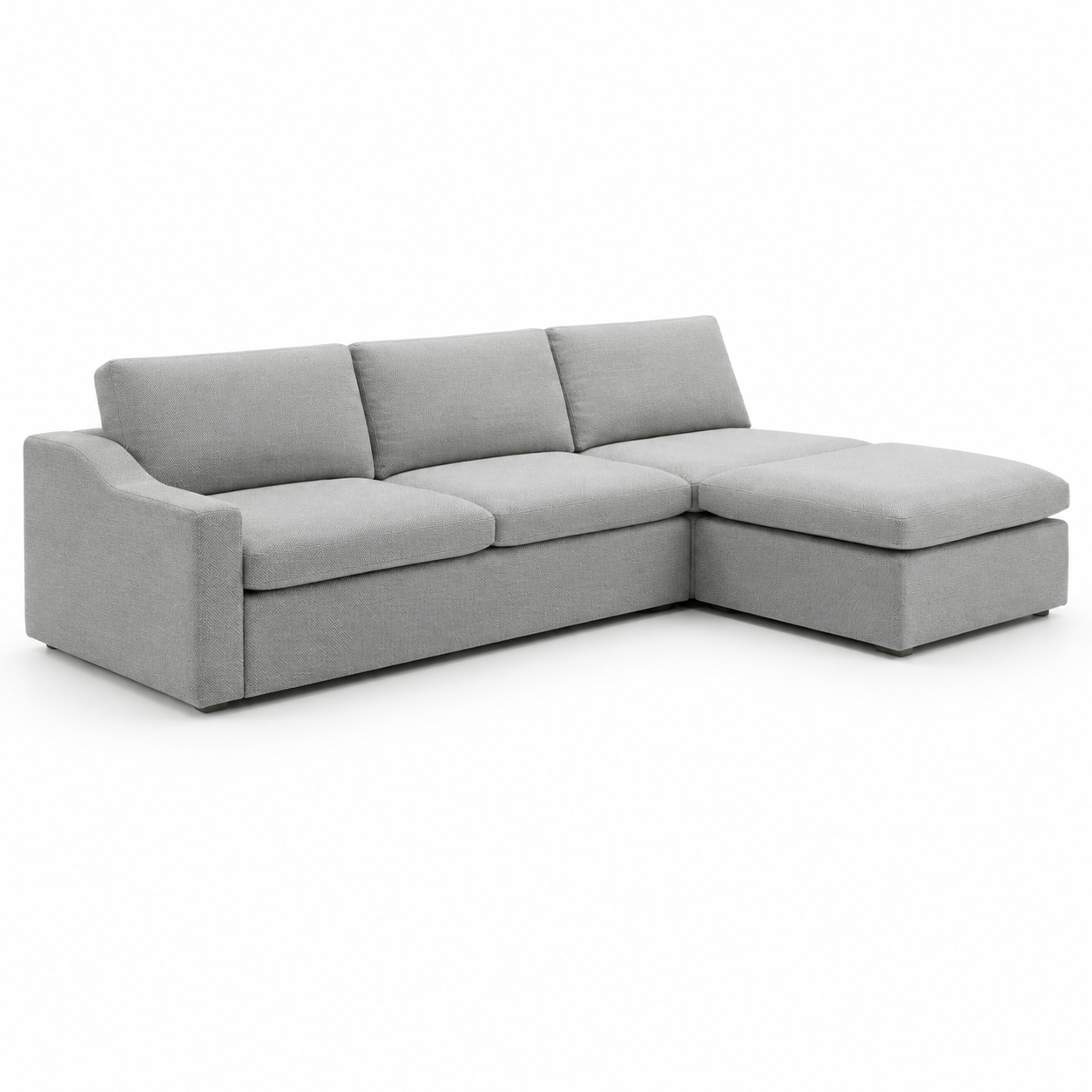 Mega Sofa Modular Lindo + Puff 286cm