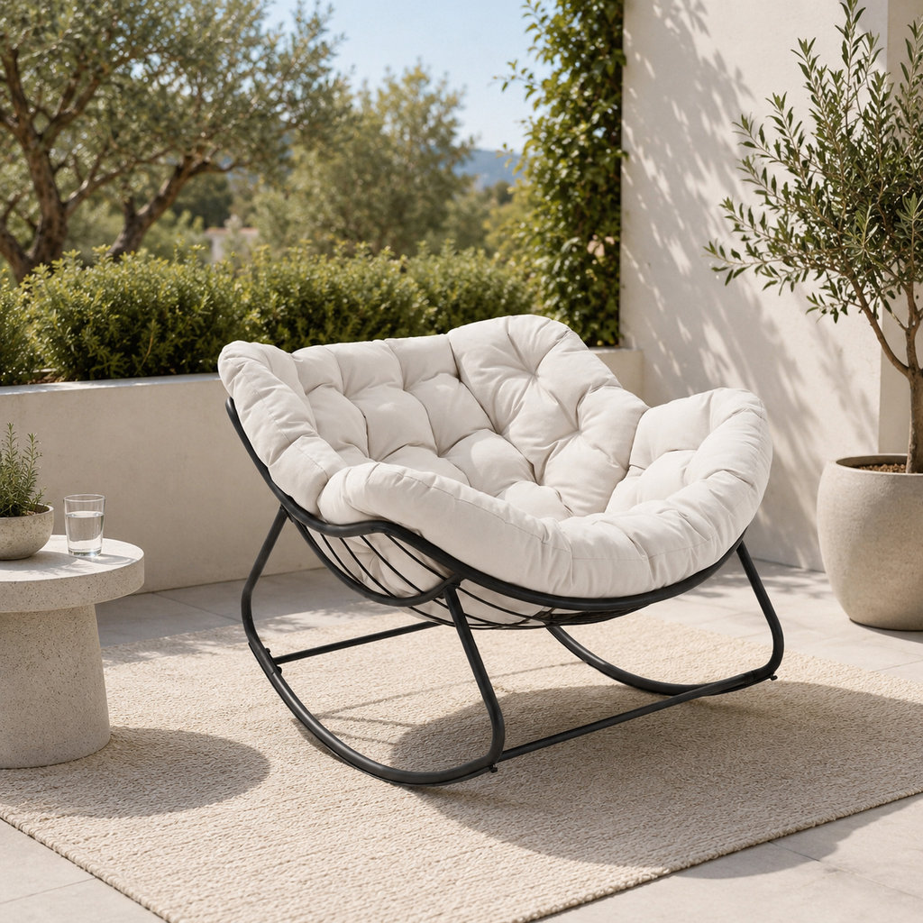 Silla Mecedora para Dormitorio, Jardin o Terraza
