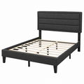 Cama Tapizada con Respaldo Acolchado