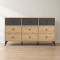 Comoda Aparador 9 Cajones