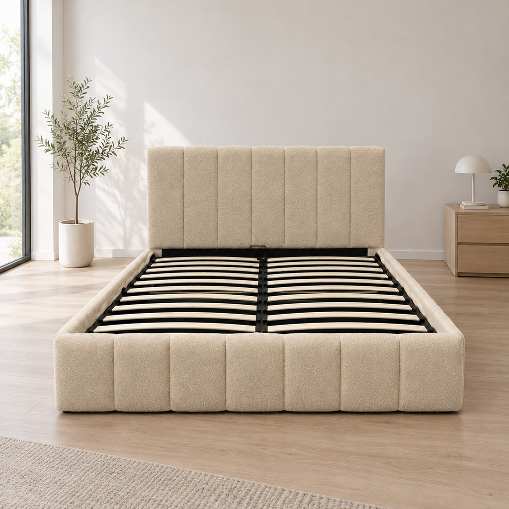 Cama Canape Abatible con Cabecero 4885 Teddy 150x190cm y 135x190cm