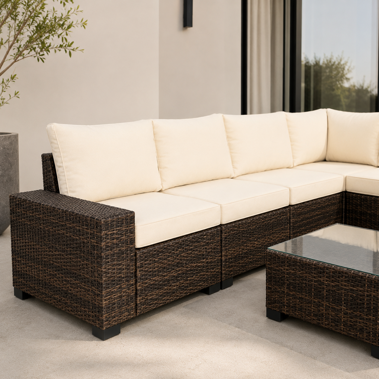 Conjunto Rinconera 7 plazas
