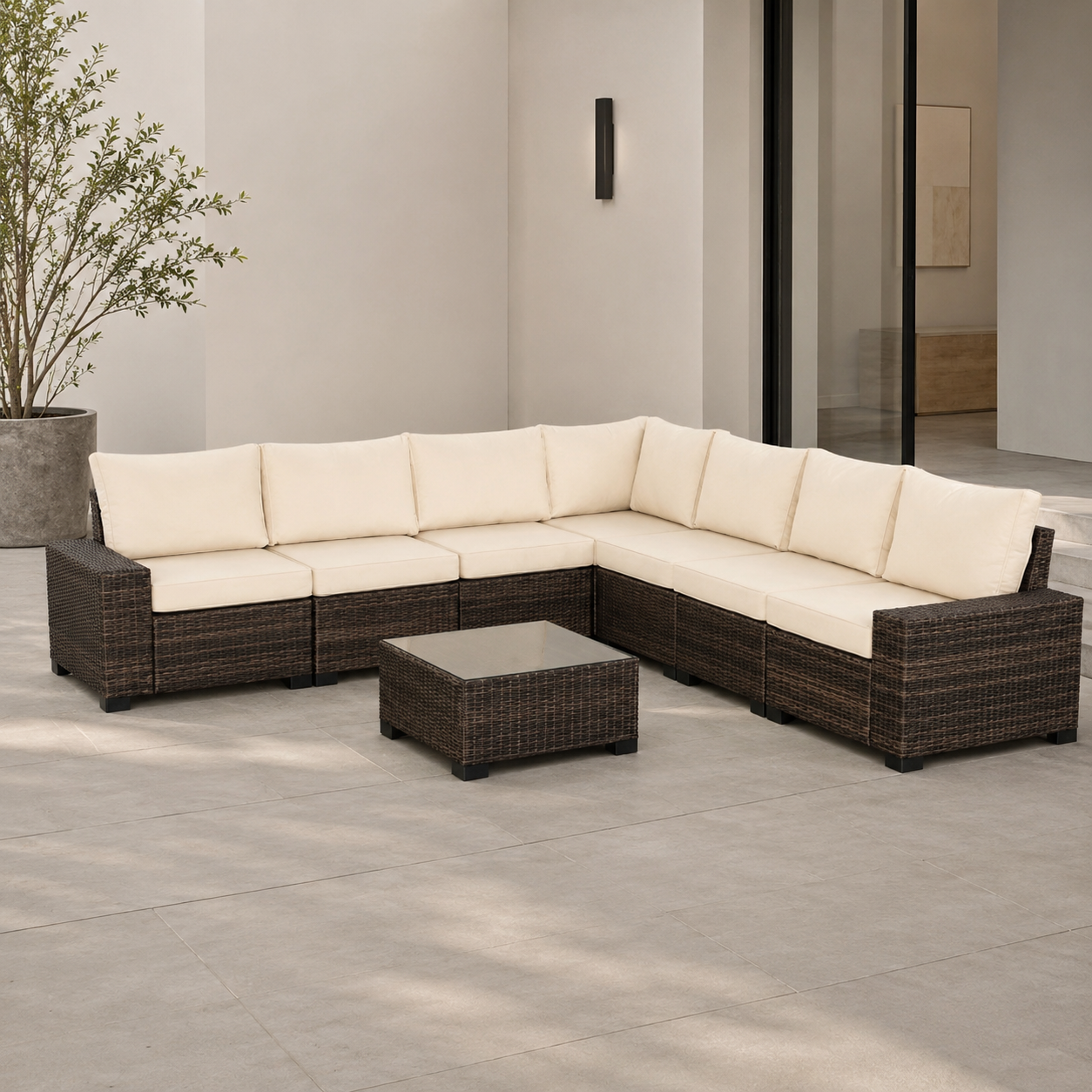 Conjunto Rinconera 7 plazas