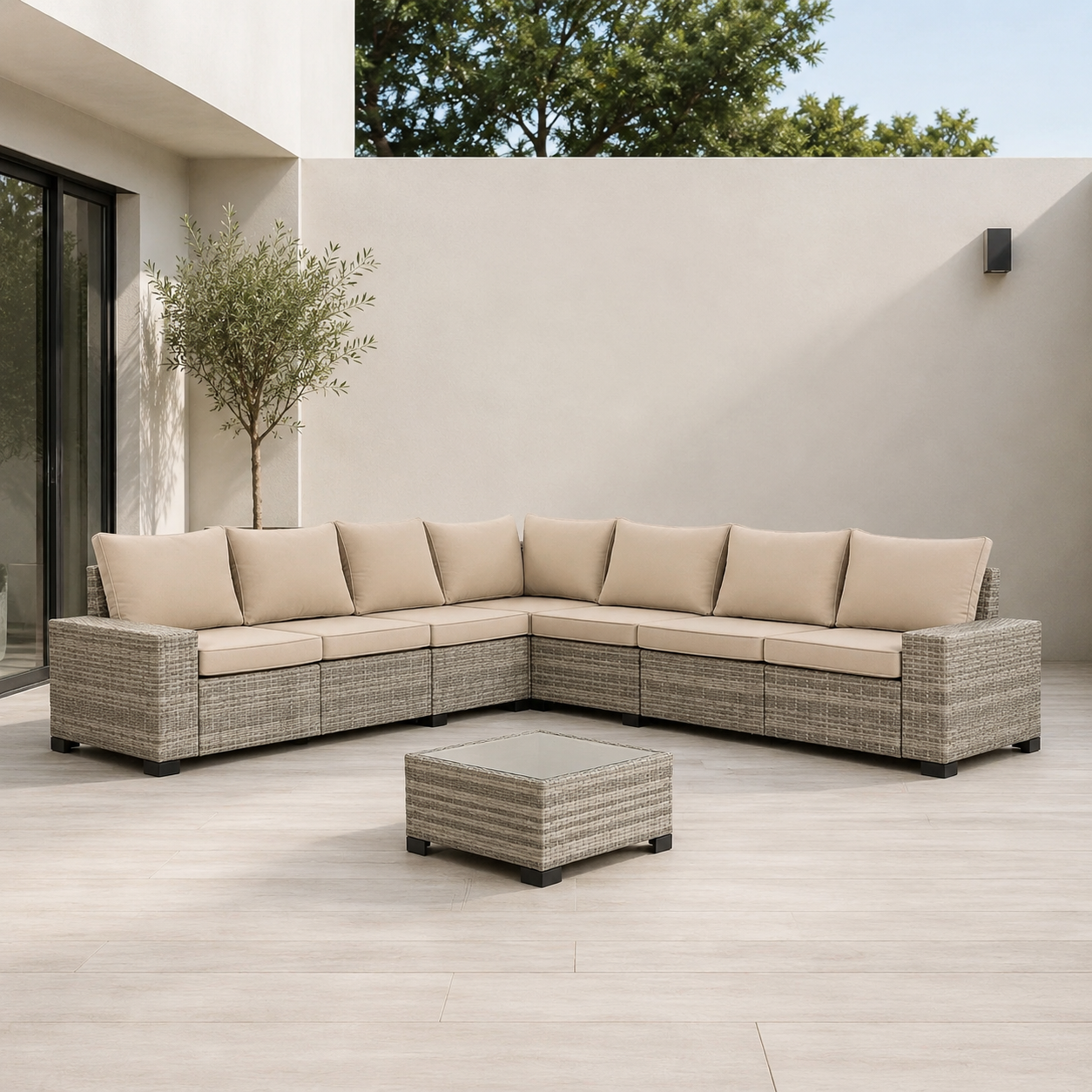 Conjunto Rinconera 7 plazas