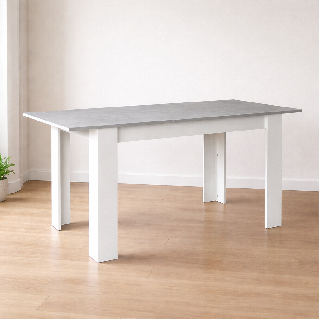 Mesa extensible comedor moderna 138-178 cm Miramy