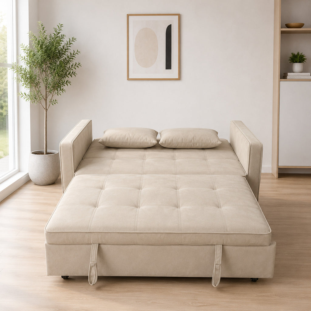 Sofá Cama Clic Clac de Terciopelo – 3 Colores