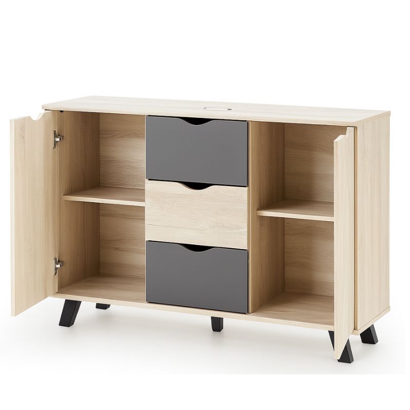 Aparador 2 puertas 3 cajones