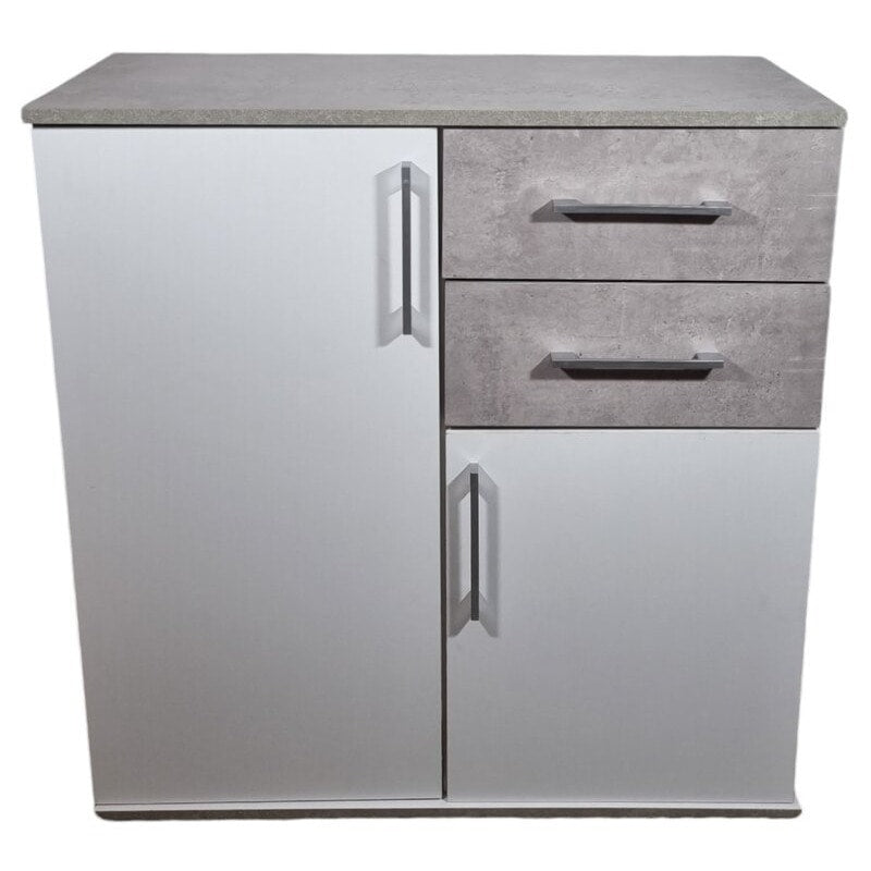 Aparador moderno dos puertas y dos cajones