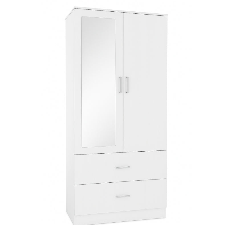 Armario 2 puertas 2 cajones y Espejo