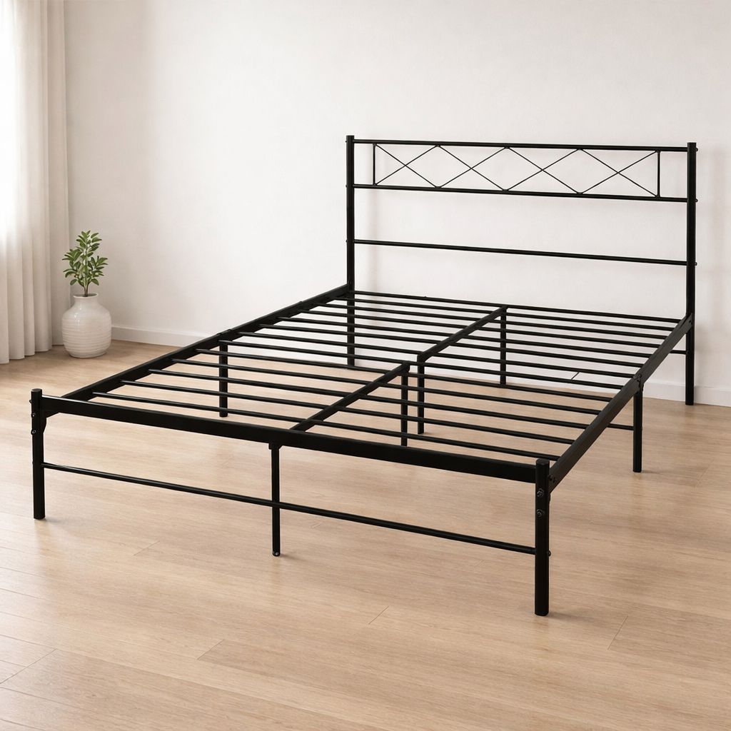 Estructura de Cama Metálica Resistente